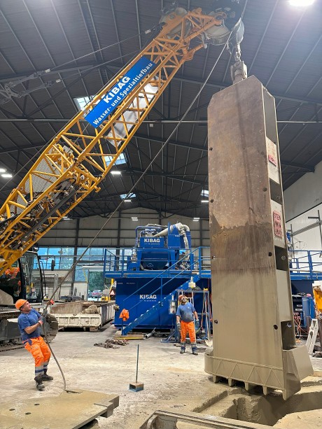 Installation de refendage Sennwald