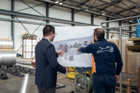 Installation de refendage Sennwald