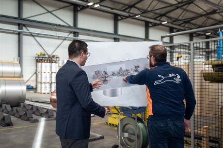 Installation de refendage Sennwald