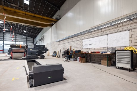 Installation de refendage Sennwald