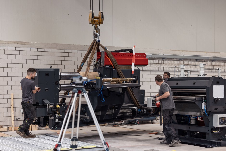 Installation de refendage Sennwald