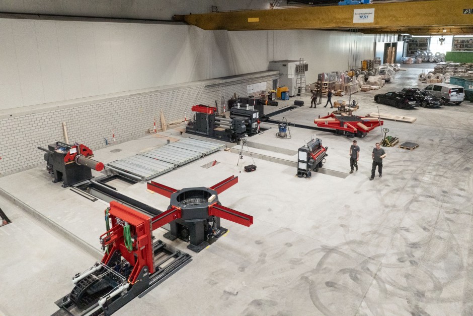 Installation de refendage Sennwald