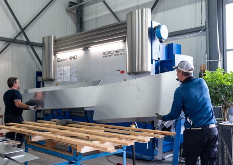 CNC Blechverarbeitung und Leichtmetallbau AG Aluminium- und Edelstahlbleche