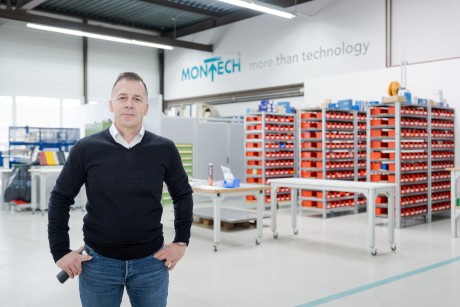 Mechanische Bauteile für Förderbänder und Transfersysteme, Montech AG