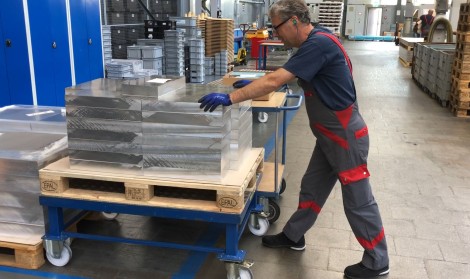 Aluminiumgussplatten ACP 7