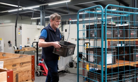 werkma ag Caisses en plastique Pièces en aluminium