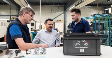 werkma ag Caisses en plastique Pièces en aluminium